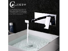 How many common materials are used for a flat faucet?