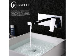 What are the reasons for the small water output of a flat faucet?