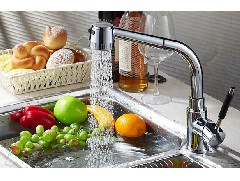 Opening a flat faucet indicates how to install and use an electric faucet well