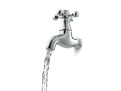 Maintenance details of a flat faucet