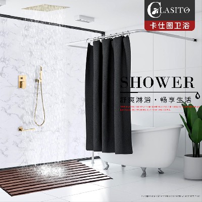 Square concealed wall shower series