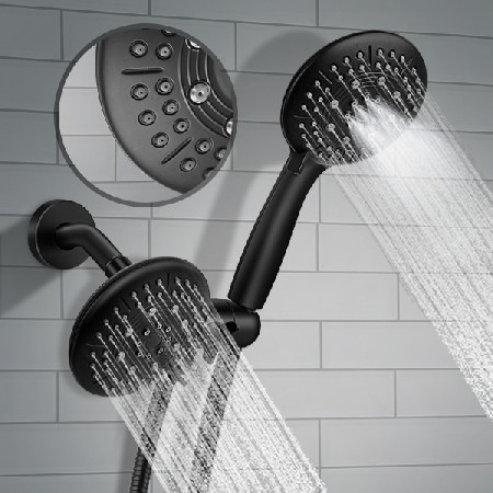 Cross border hot selling concealed American shower set with wall mounted shower, hidden embedded pressure balance valve body, exclusively for North America
