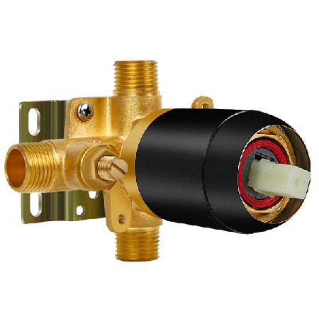 Cross border hot selling concealed American shower set with wall mounted shower, hidden embedded pressure balance valve body, exclusively for North America