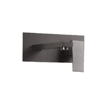 Source manufacturer&s all copper concealed wall mounted washbasin faucet, bathroom embedded wall mounted basin faucet, minimalist design
