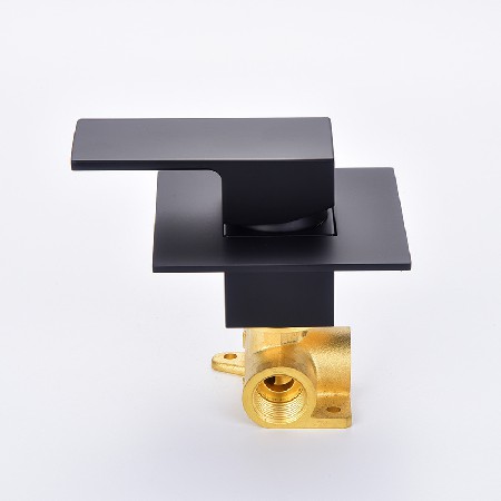 Manufacturer&s direct supply concealed basin faucet waterfall wall mounted bathroom basin hot and cold concealed faucet