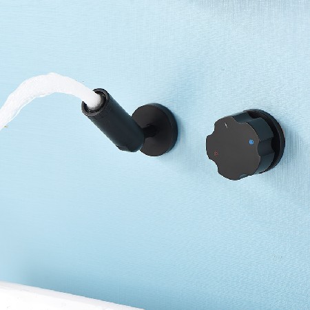 Bathroom concealed faucet, embedded washbasin faucet, hot and cold faucet, hotel concealed faucet wholesale