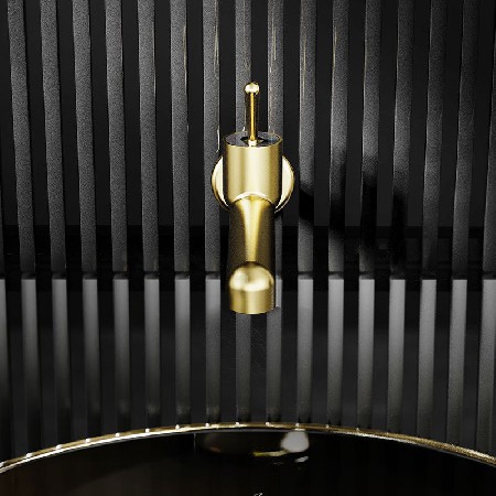 Washbasin in wall faucet, washbasin hot and cold faucet, household bathroom sink, washbasin basin, hot and cold faucet