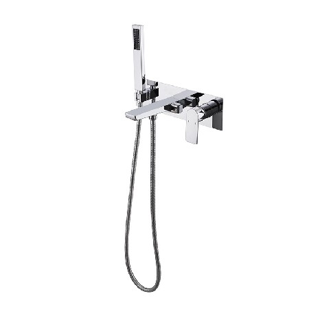 Home bathroom hot and cold faucet bathroom wall mounted bathtub faucet hot and cold faucet hotel bathtub faucet
