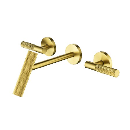 Creative homestay hotel simple concealed installation wall faucet embedded wall bathroom cabinet washbasin faucet