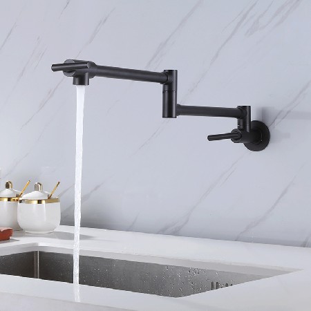Wall mounted kitchen sink faucet, modern and simple household basin faucet, kitchen sink faucet, dish washing board, basin faucet wholesale